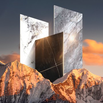 China Factory Direct Supply High Glossy UV Marble Sheet